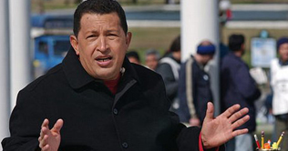Chavez has announced his support for the Iranian president 